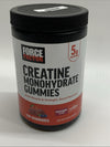 Force Factor Creatine Gummies 150gummy Creatine Monohydrate Muscle Gain 5g Dose