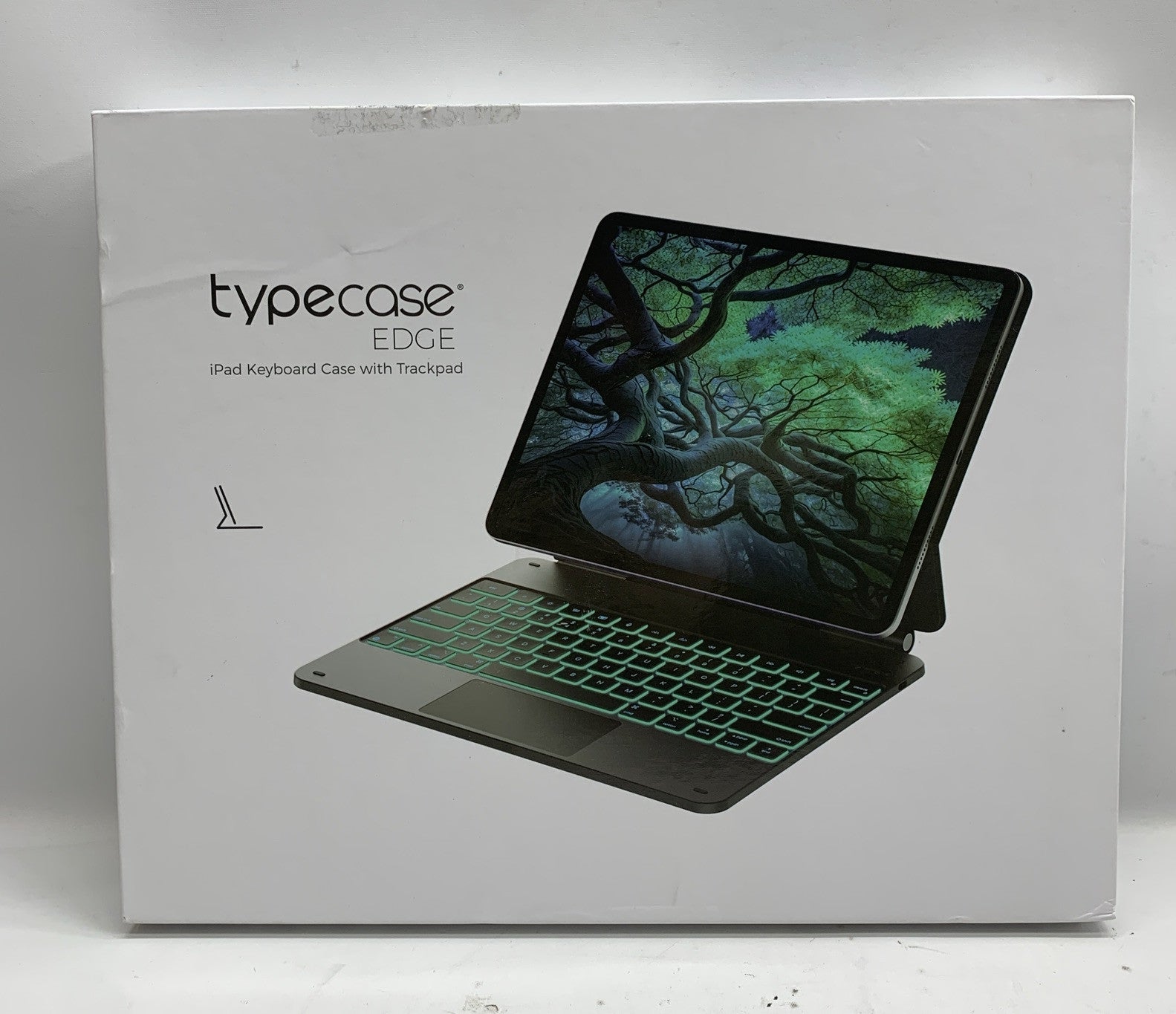Typecase Edge Keyboard Case Black ~ iPad Air 13-inch (M2 2024) and iPad Pro 12.9