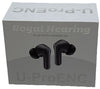 Royal Hearing 5.3 Wireless Bluetooth Hearing Aid w/Charging Case Model U-ProENC