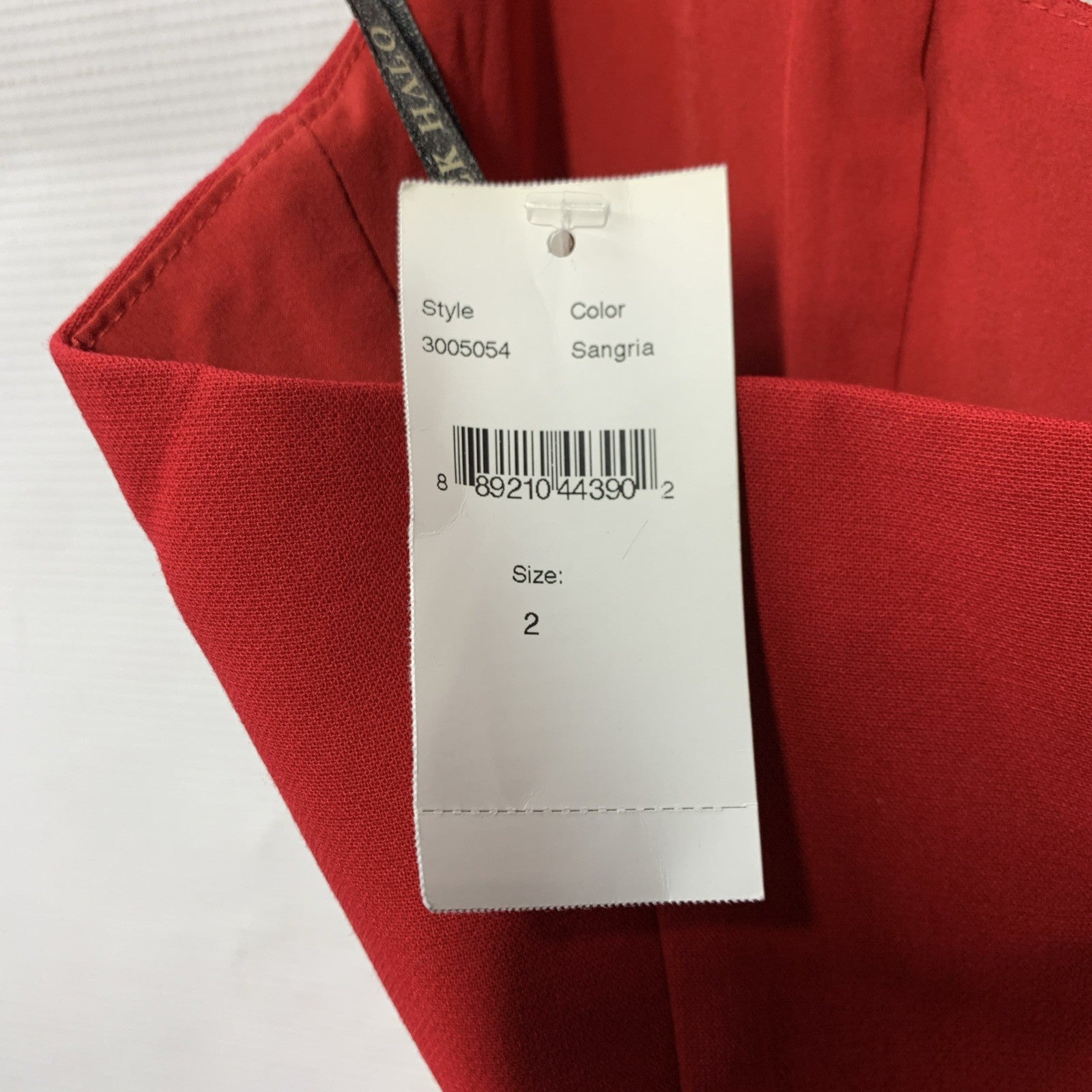 Black Halo Women's Zarela Sheath Size 2 Red Sangria Sleeveless Cocktail Dress