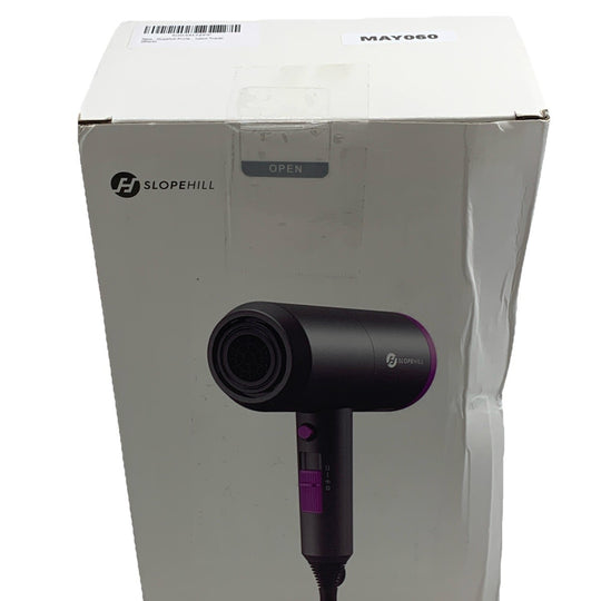 Slopehill Professional Ionic Hair Blow Dryer 1800W Black Gold for Home Salon