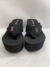 Rocket Dog Women's Black Crush Platform Flip Flop Thong Sandal Slipper Size 9M