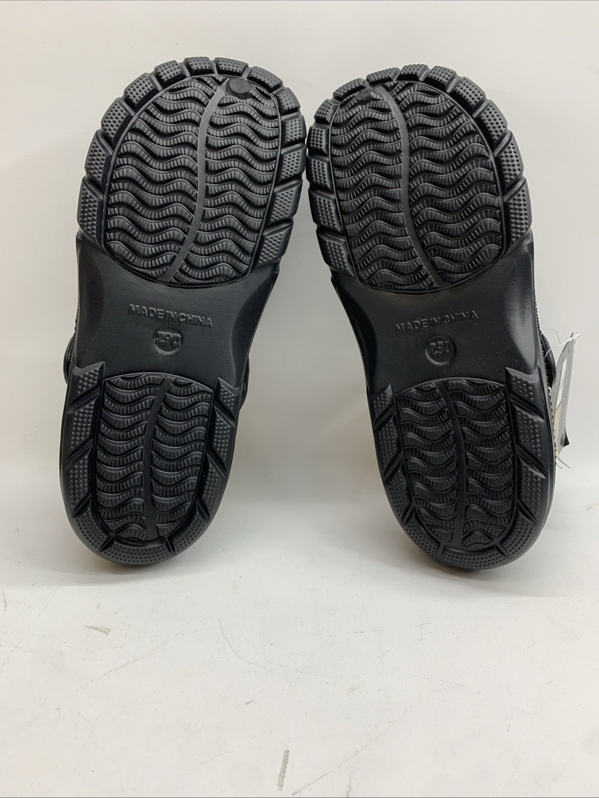 Men's Arch Support Clogs Garden Shoes Slip-On Outdoor Beach Slippers Black 11.5