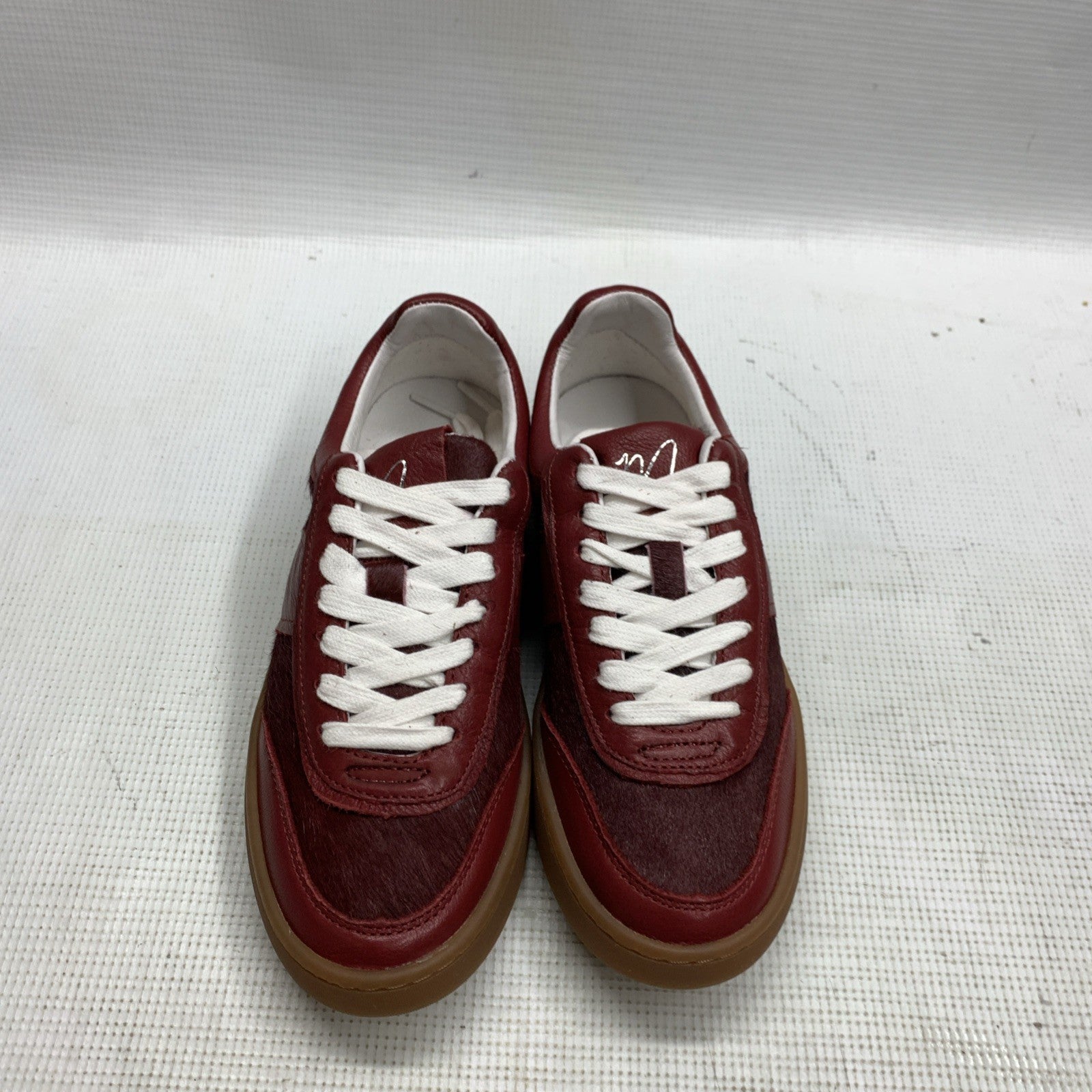 Matisse Quincy Lace-up Shoes Women's Red Sneakers Walking Casual Classic Size 6M