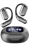 Intelligent Touch Screen Open Ear Bluetooth 5.4 Headphones Over The Ear Earbuds