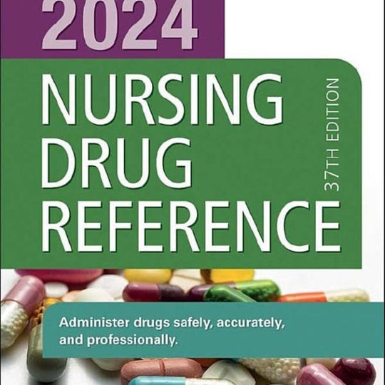 Mosby's 2024 Nursing Drug Reference Book Paperback, by Skidmore-Roth RN MSN