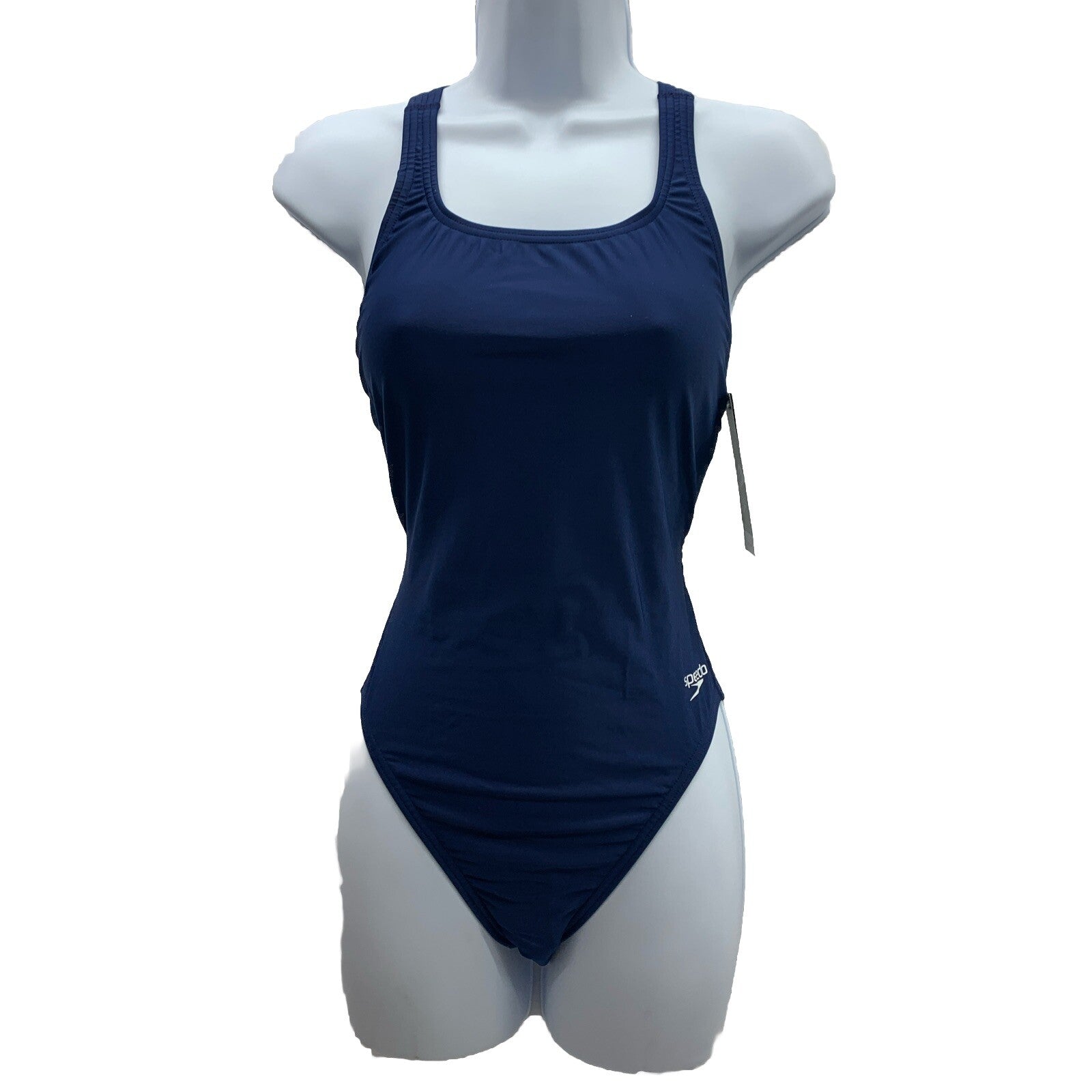 Speedo Women's ProLT Super Pro Solid One Piece Swimsuit Navy Blue Size 10/36