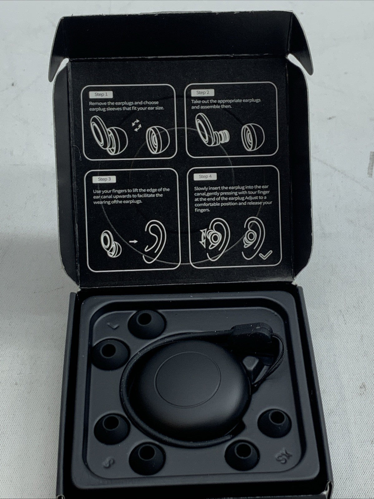 Aukept Quiet Ear Plugs, Ultra-Comfy Reusable Noise-Reducing Earplugs for Sleep