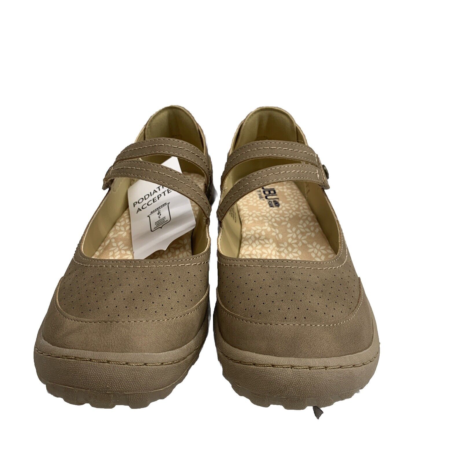 JBU By Jambu Fawn Women's Slip On Casual Classic Fashion Shoes Taupe B3FAW54 9M