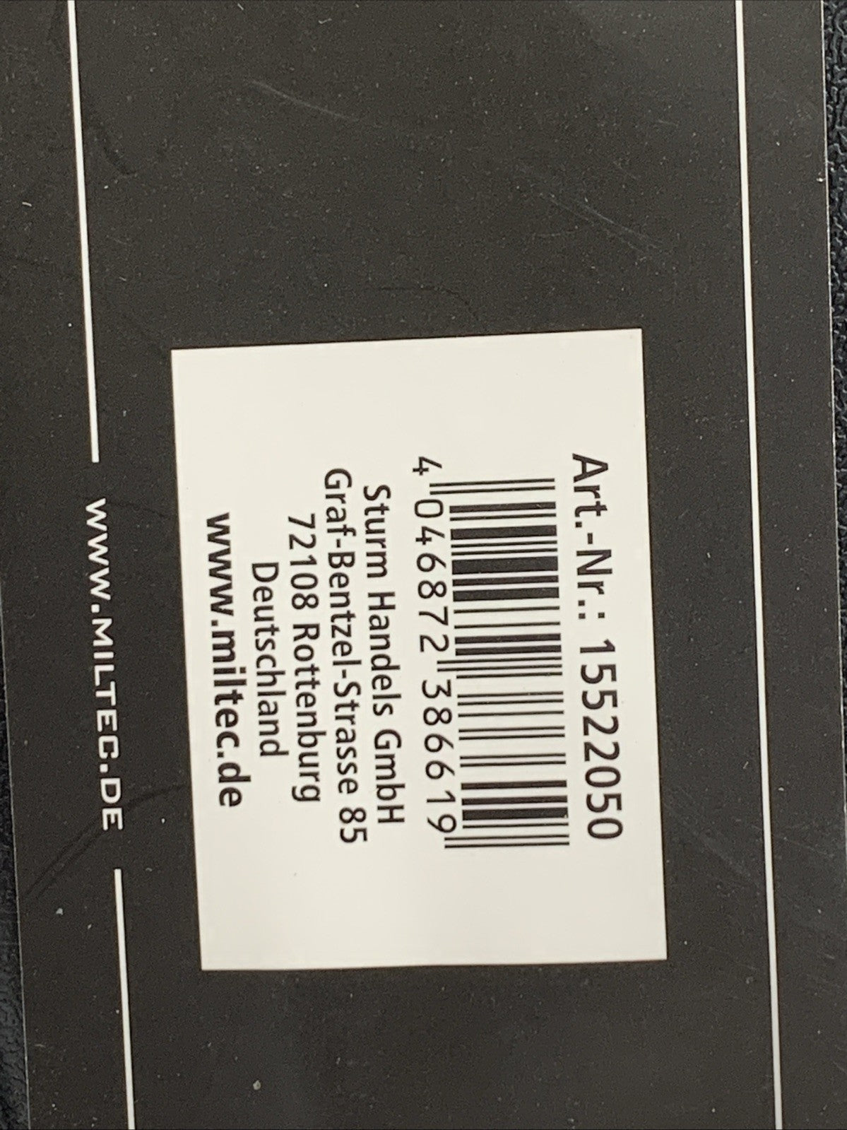 Mil-Tec US 2.5mm Trifold Shovel with Pouch Gardening Outdoor Spade Folding Black