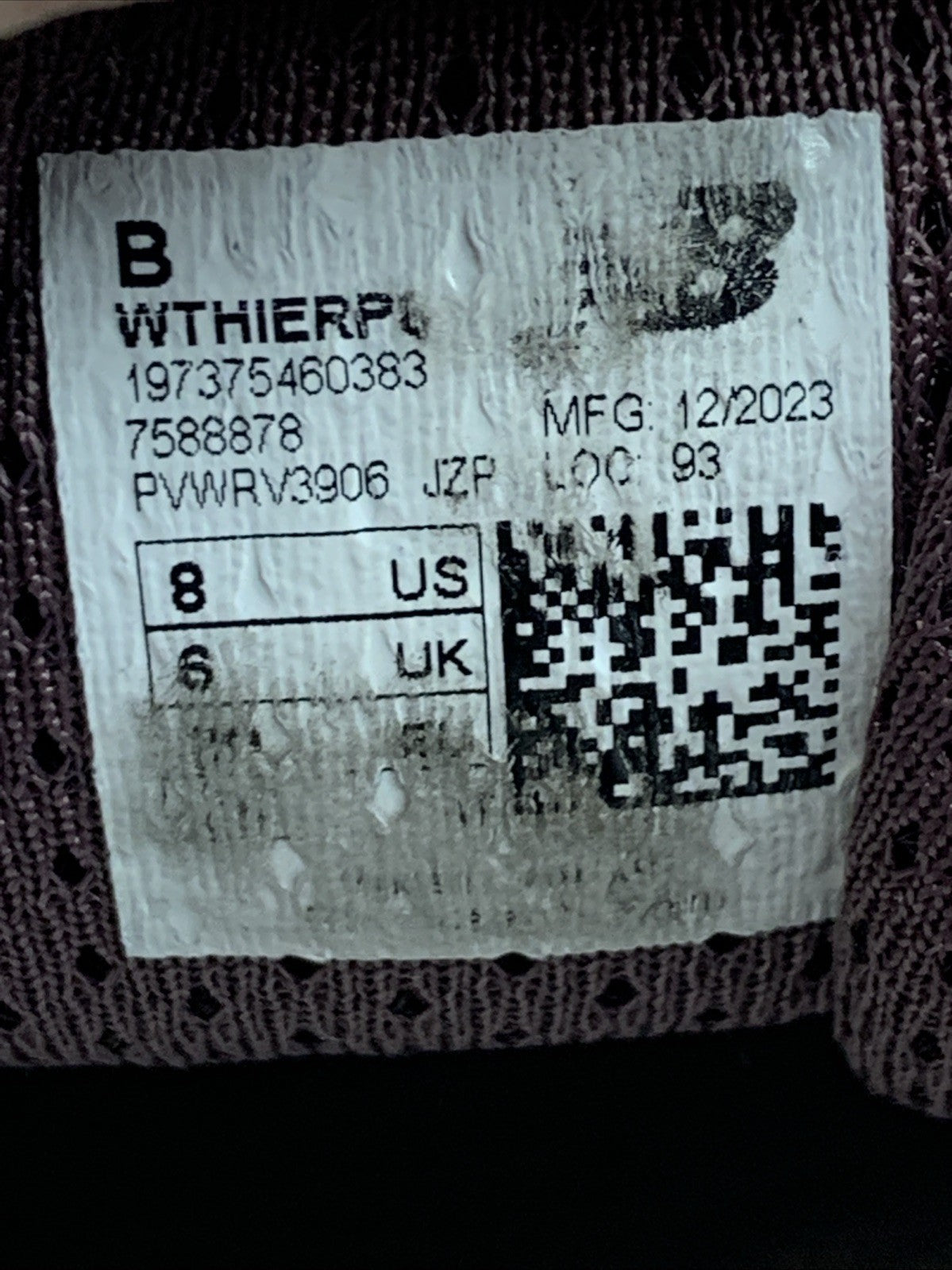 New Balance Womens FF X Hierro V8 WTHIERP8 Red Running Shoes Sneakers Size 8W