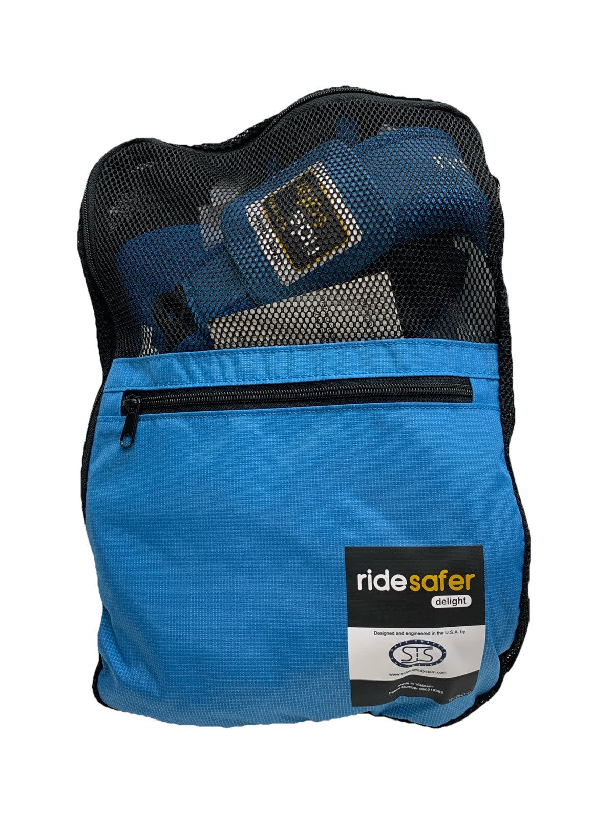 RideSafer Travel Vest JD14301BLB GEN 5 X-LARGE 80-100 lbs Blue Portable Compact