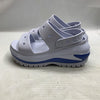Crocs Classic Mega Crush Platform Sandal White Blue Unisex-Adult Women 9 Men's 7