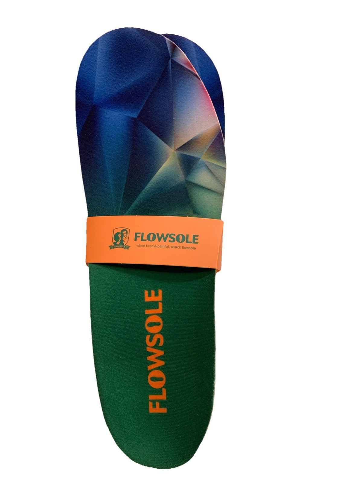 Flowsole Foot Pain Relief Insole Men's Small 7.5-8 Extra Support for Men Women