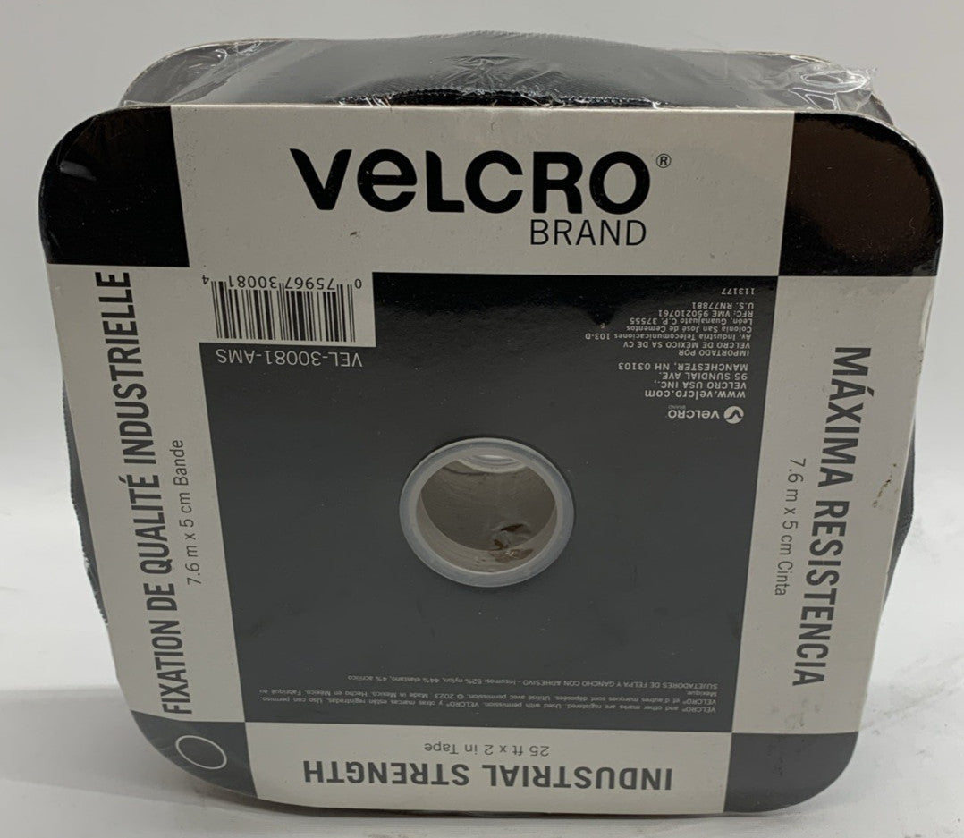 VELCRO Brand Heavy Duty Tape with Adhesive 25 Ft Bulk Roll 2