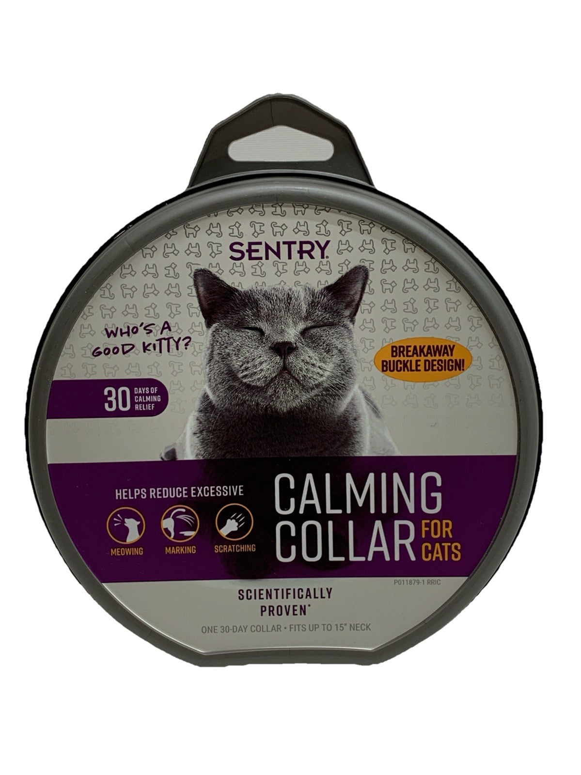 Sentry Calming Collar for Cats, Long-Lasting Pheromone Collar Helps Calm Cats