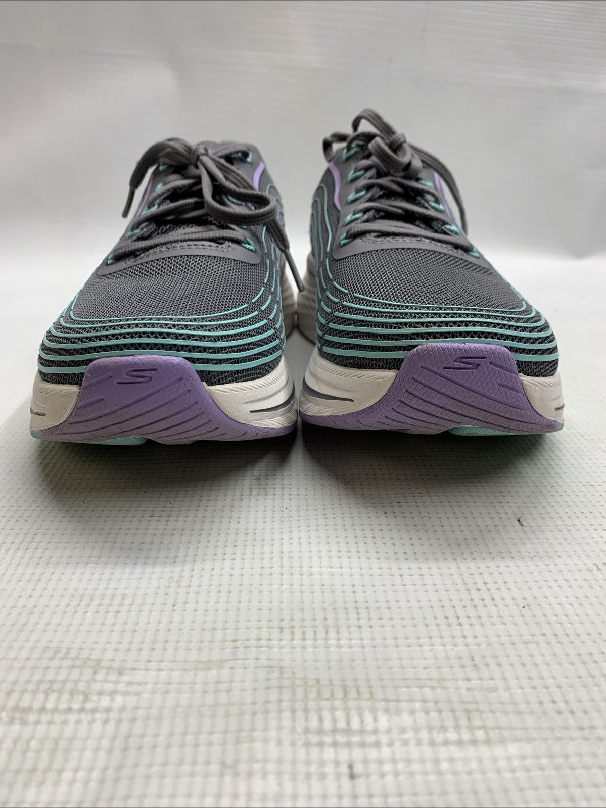Skechers Max Cushioning Elite 2.0 Sneaker Women Size 9 Gray Copper Infused Shoes