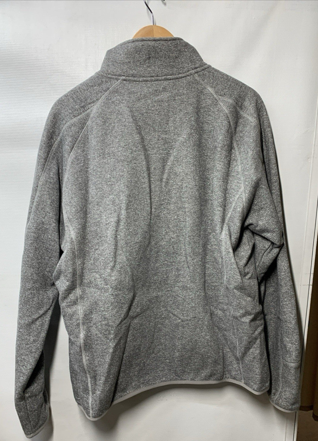 Ptahdus Mens Heated Jacket Relaxed Fit Long Sleeve Gray with Battery Pack Size M