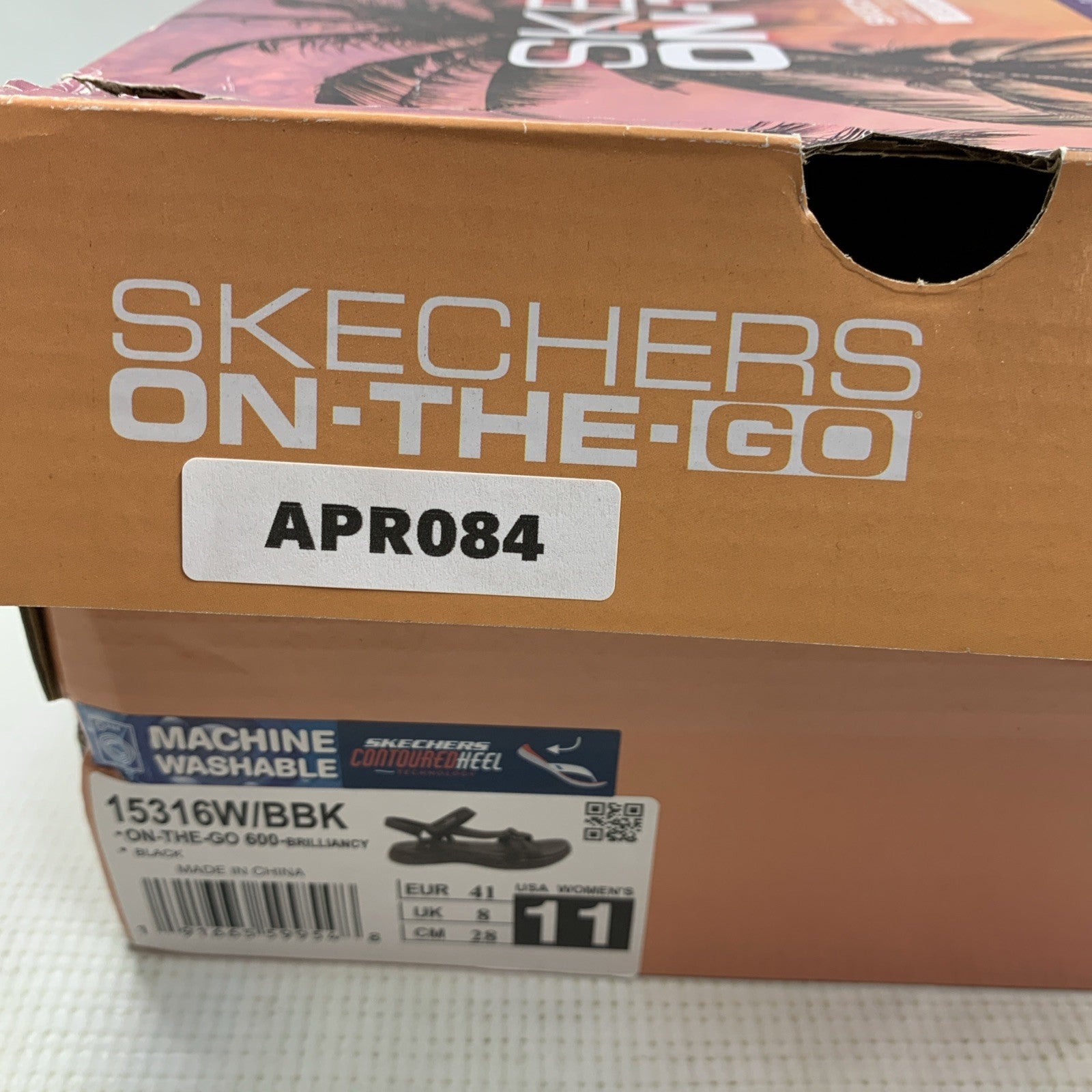 Woman's Sandals SKECHERS Performance On-The-Go 600 - Brilliancy Size 11 Black