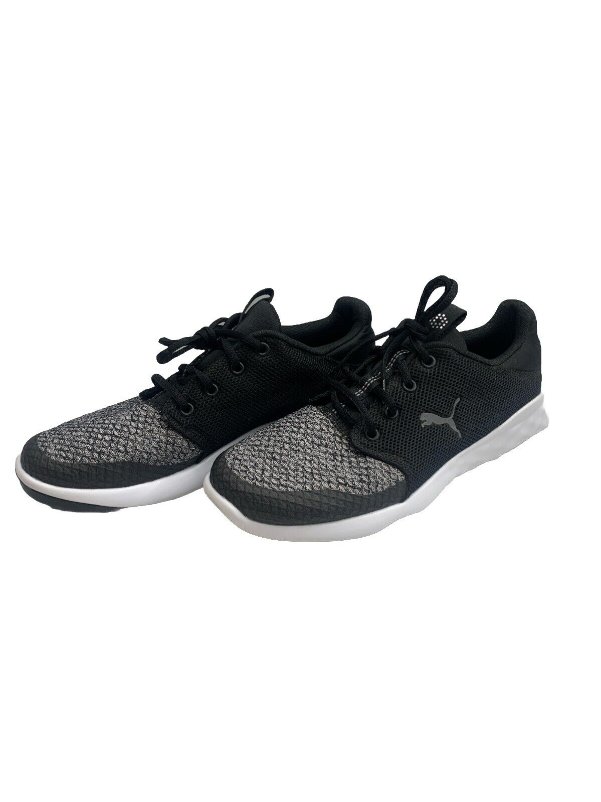 Puma Mens Grip Fusion Sport 191207-01 Black Running Shoes Sneakers Size 9.5