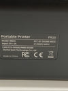 Portable Printer M833 Black for Travel Bluetooth Thermal Supports 8.5 x 11 Inch