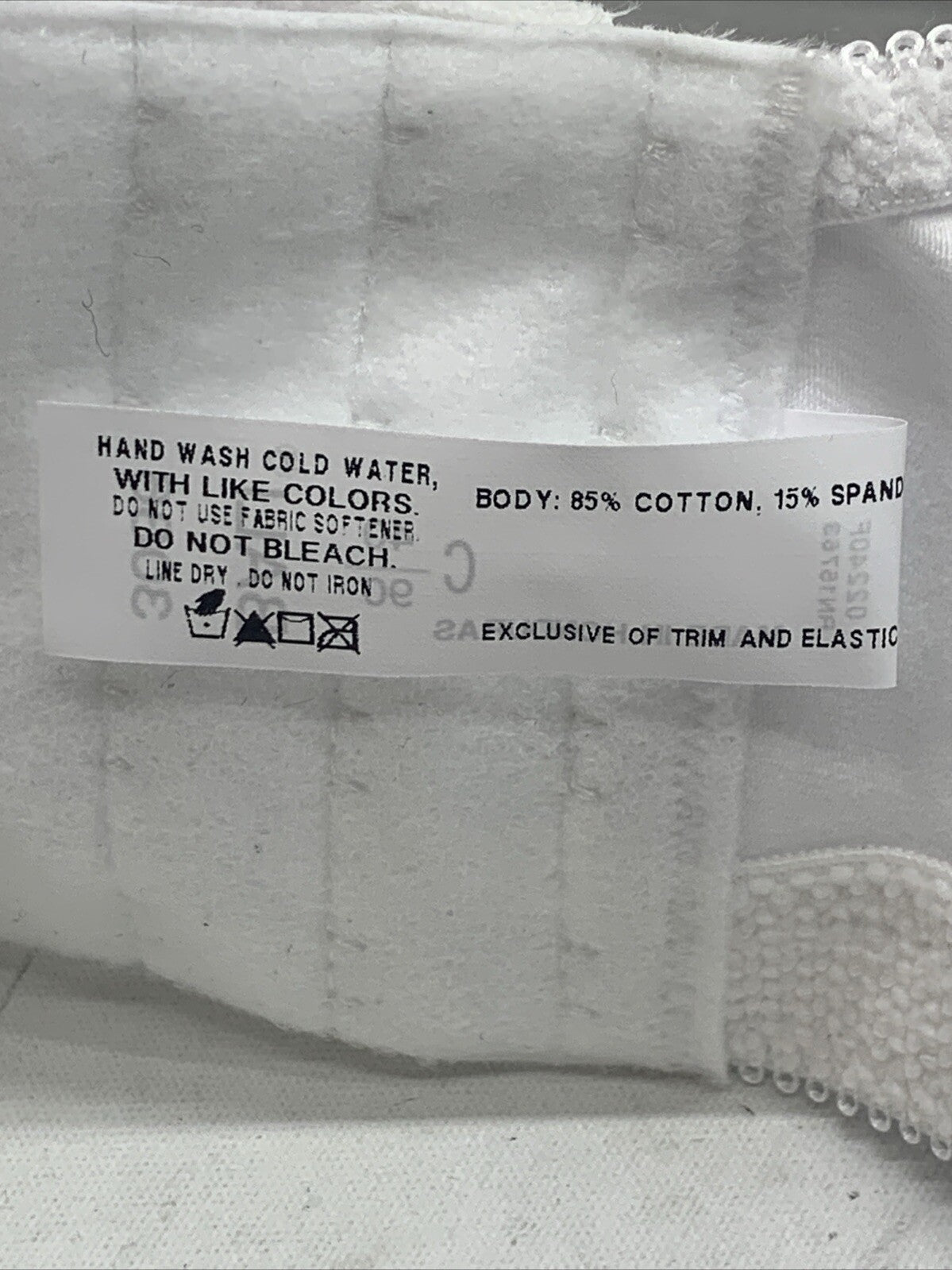 Bali Women's Double Support Wirefree Bra DF3036 Size 40C White Back Smoothing