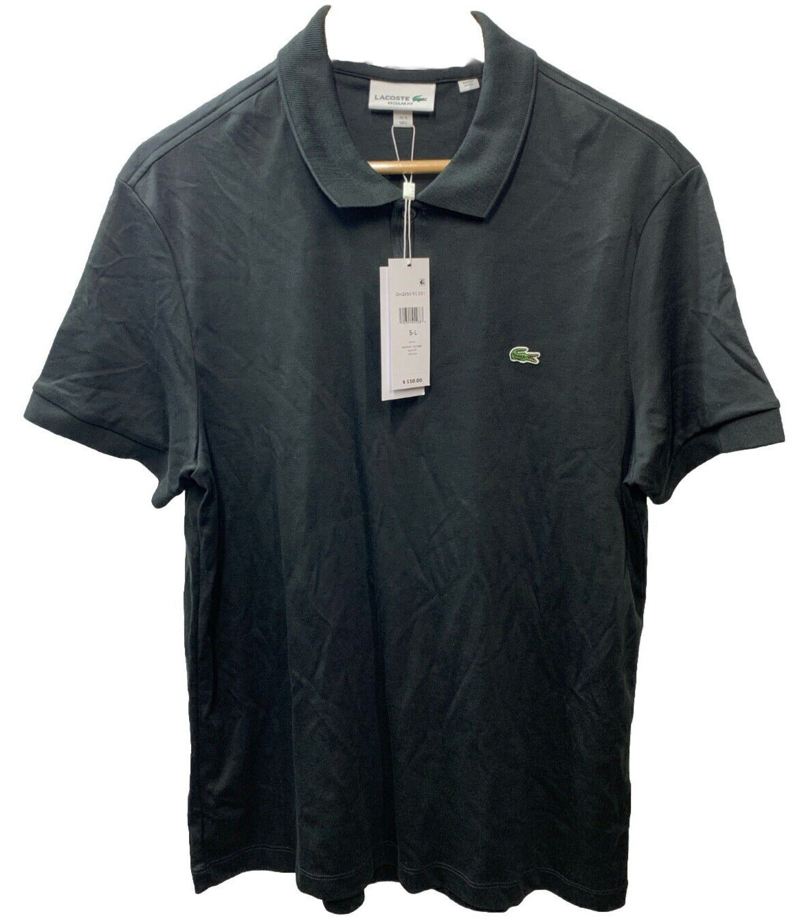 Man's Shirts & Tops Lacoste Short Sleeve Jersey Interlock Regular Fit Large