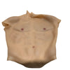 KnowU Breastplate Silicone Male Fake Chest Muscle Body Suit Cosplay Crossdress