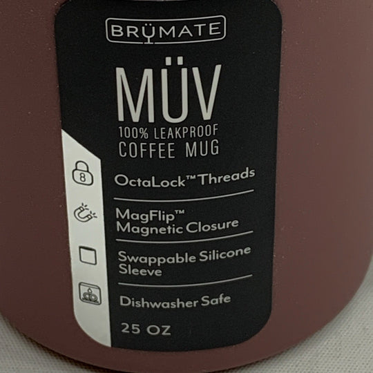 BrüMate Müv 25oz 100% Leak Proof Insulated Coffee Travel Mug with Handle & Lid