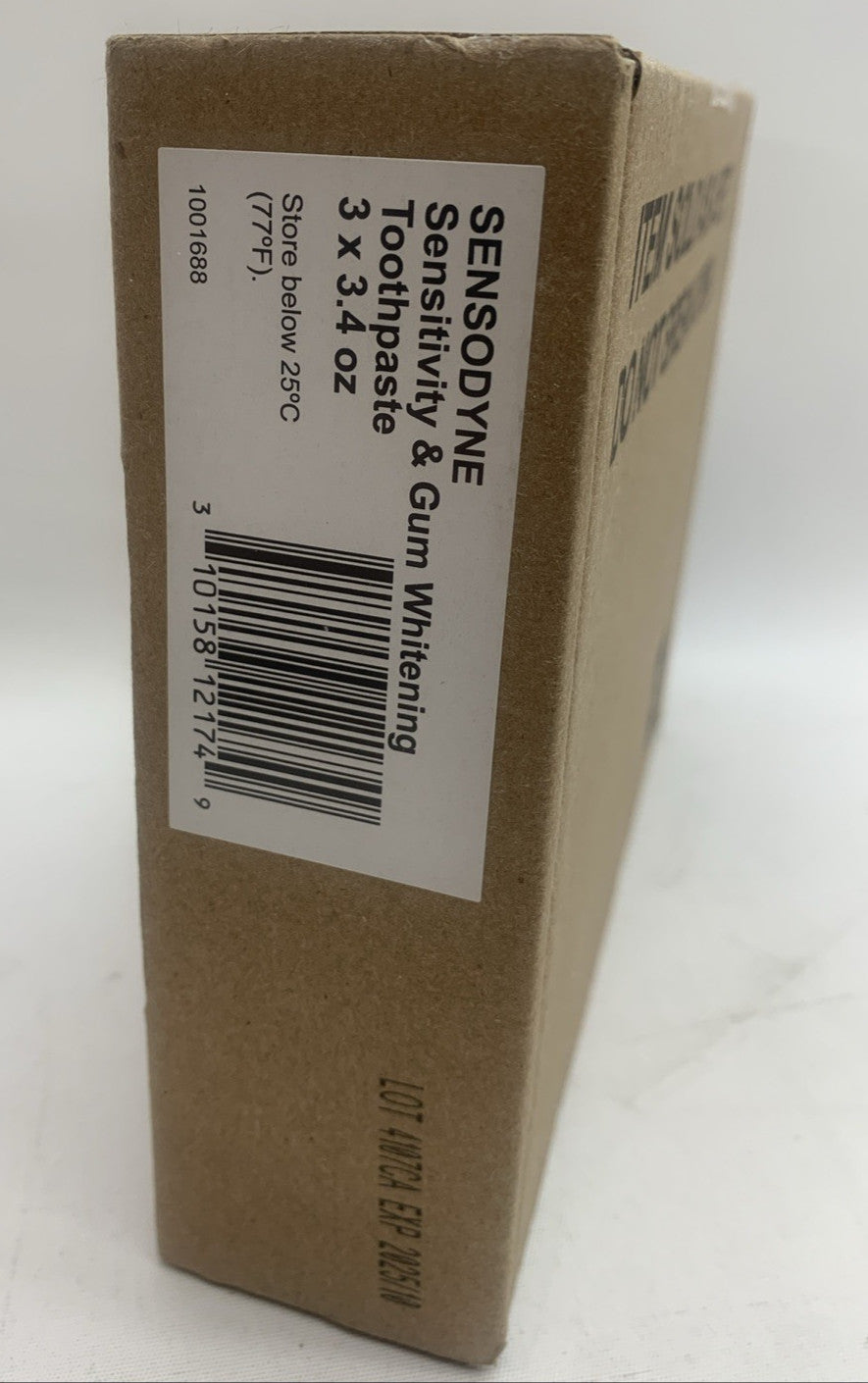 Sensodyne Sensitivity & Gum Whitening Toothpaste For Gum Problems 3.4oz - 3-Pack