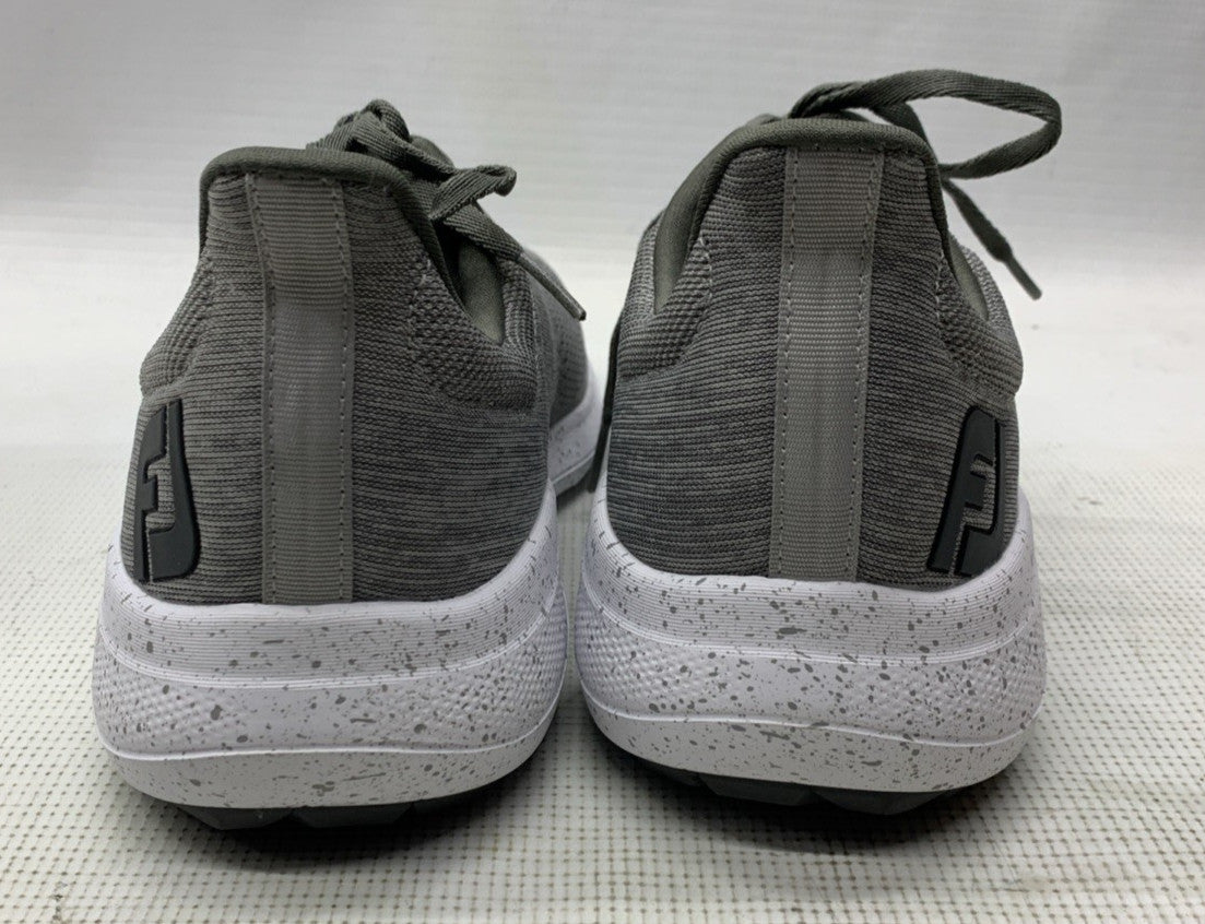 FJ Footjoy Flex XP Gray Spikeless Golf Shoes 56146 Men’s Size 9.5 Sneaker Gray