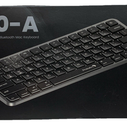 ProtoArc Backlit Compact Wireless Keyboard for Mac, K90-A Bluetooth Keyboard, Mu