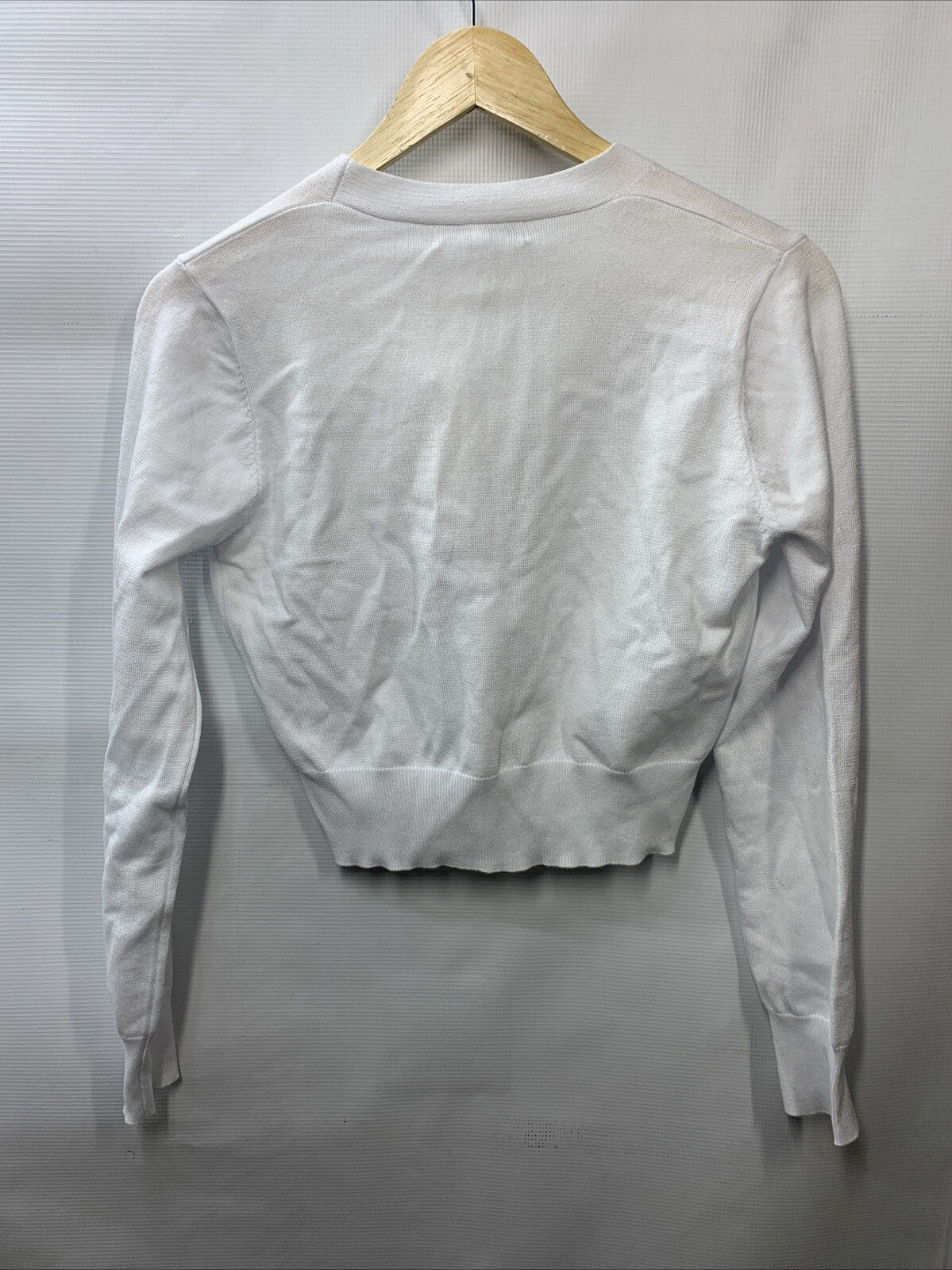 GRACE KARIN Women's Cropped Cardigan V-Neck Button Down Size Small Long Sleeve