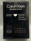Calvin Klein Mens Micro Stretch 5-Pack Hip Brief Blacks NB33749 Underwear Size M