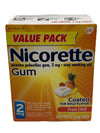 Nicorette Nicotine Quit Gum, 2mg 160 Count Stop Smoking Aid Nicotine Polacrilex