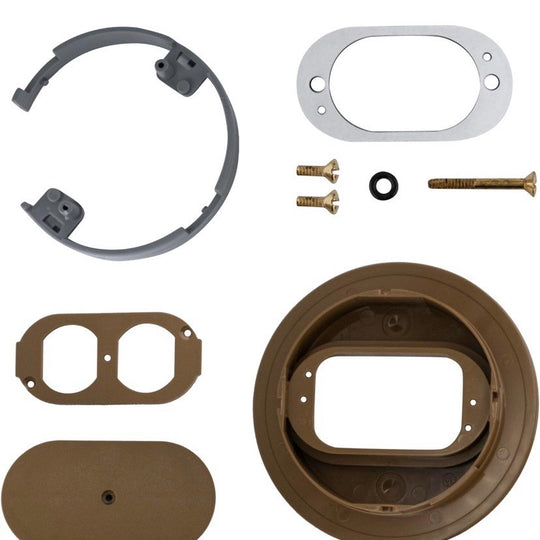 Carlon E97DSC Duplex Receptacle Flush Mount Carmel Replacement Cover Durable