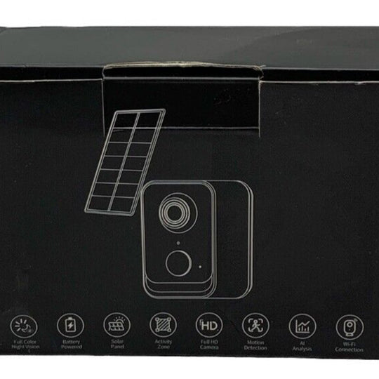 Outdoor Wi-Fi Outdoor Solar Battery Camera Peeipm CG6K White for Home Security