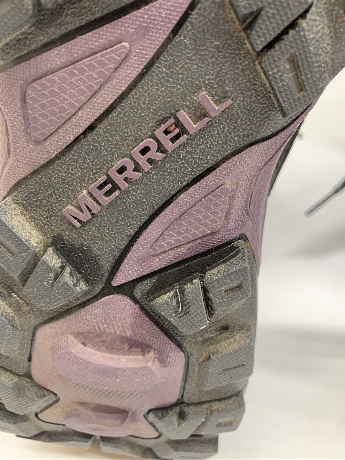 Merrell Women's Speed Strike 2 Mid Wp Black Boots 9.5 Black Purple J038274 Lace