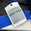 Hanna Nikole Womens Plus Size High Waisted Bathing Swim Suit Skirt Size 22W Blue