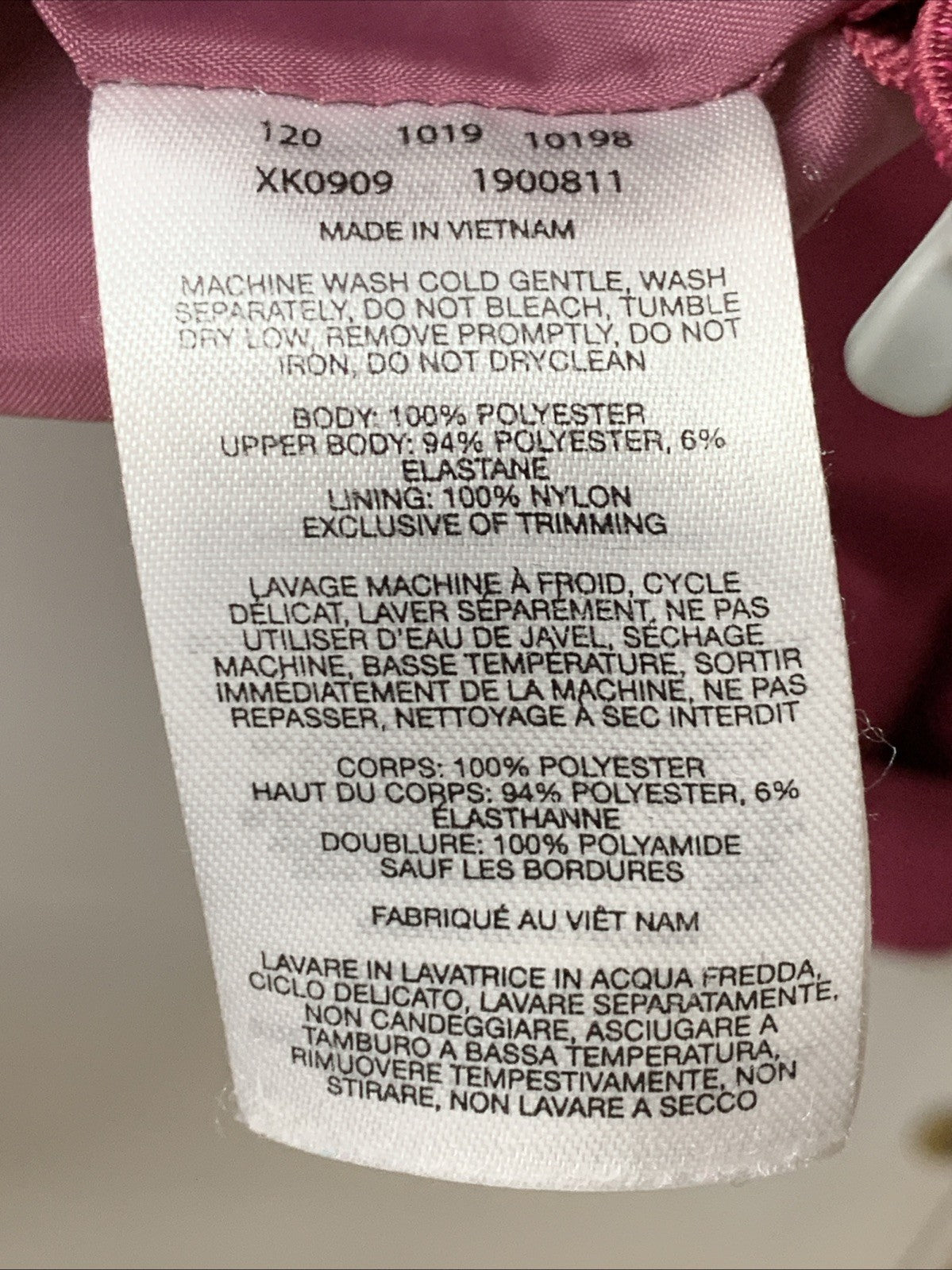 Columbia Women's W Valley Elite Stretch Waterproof Rain Hooded Size M, Magenta