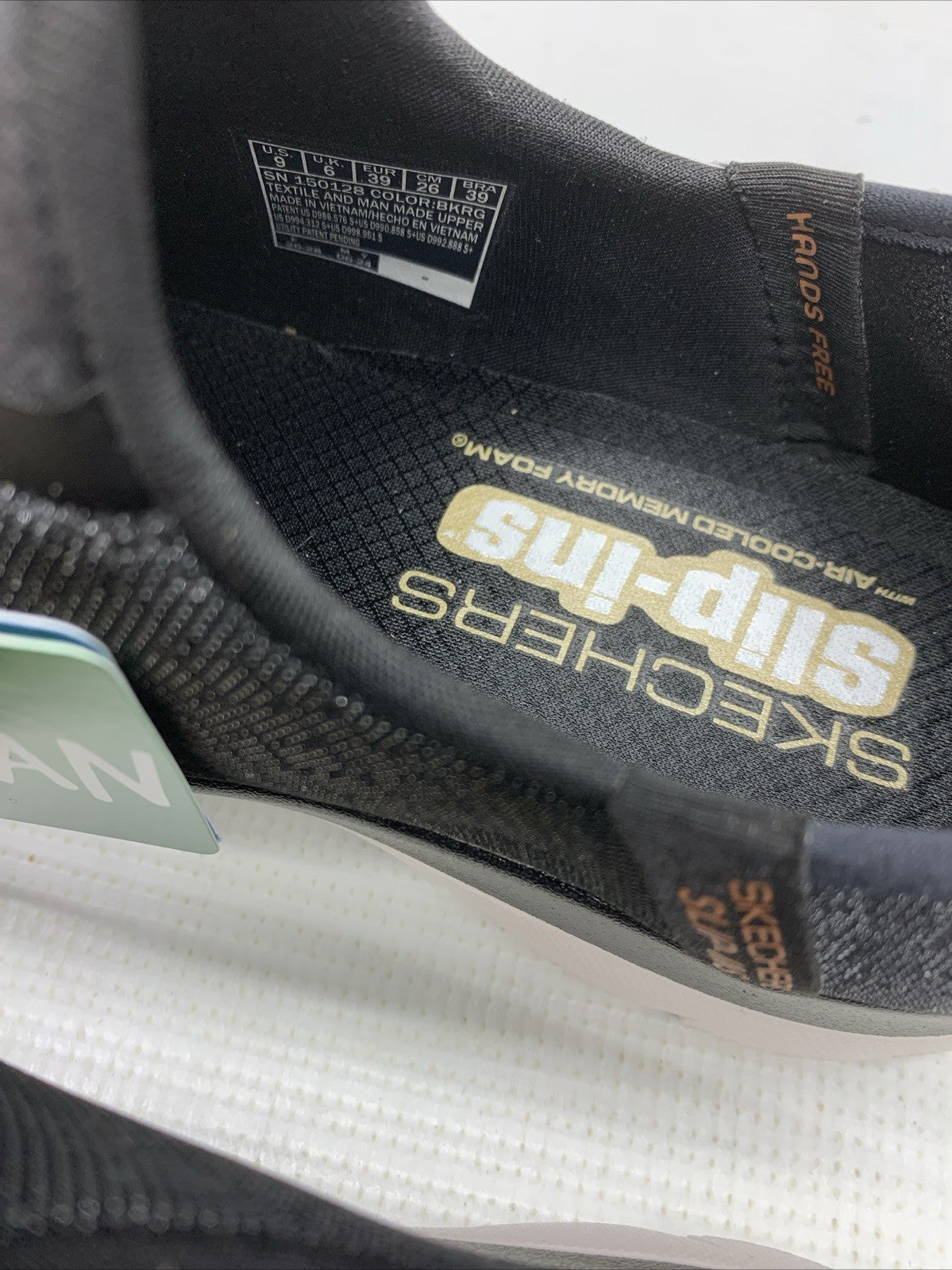 Skechers Women's Slip-ins Summits Classy Night Black Slip On Sneakers Size 9
