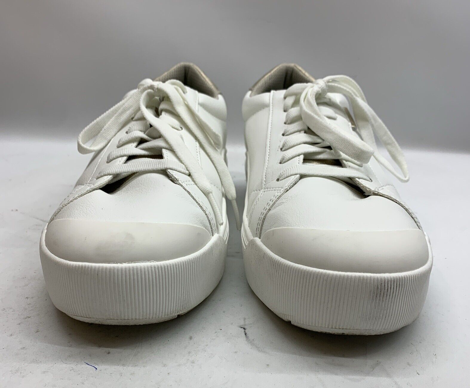 Dr. Scholl's Womens Time Off White Fashion Sneaker Size 10 Lace-up Shoes Athleti