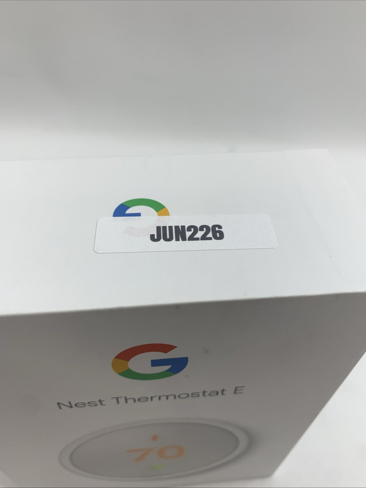 Google Nest Thermostat E - Programmable Smart Thermostat T4000ES for Home White