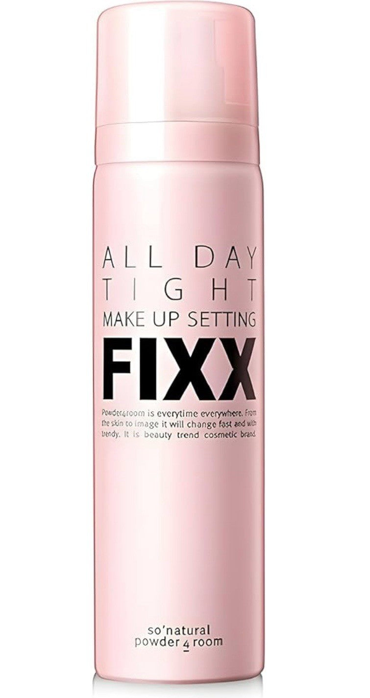 SONATURAL All Day Tight Make Up Setting Fixer FIXX Ultra-Fine Mist 2.53oz 2 Pack