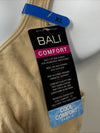 Bali Bra Womens Extra Large Beige Wireless Comfort Revolution DF3484 Size XL