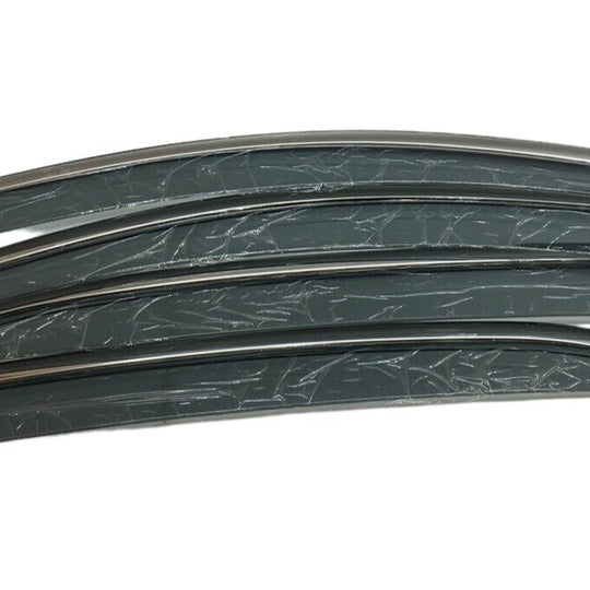 Fit for 18-22 Chevy Equinox Window Visor Vent Deflector Shade Chrome Trim w/ 4X4