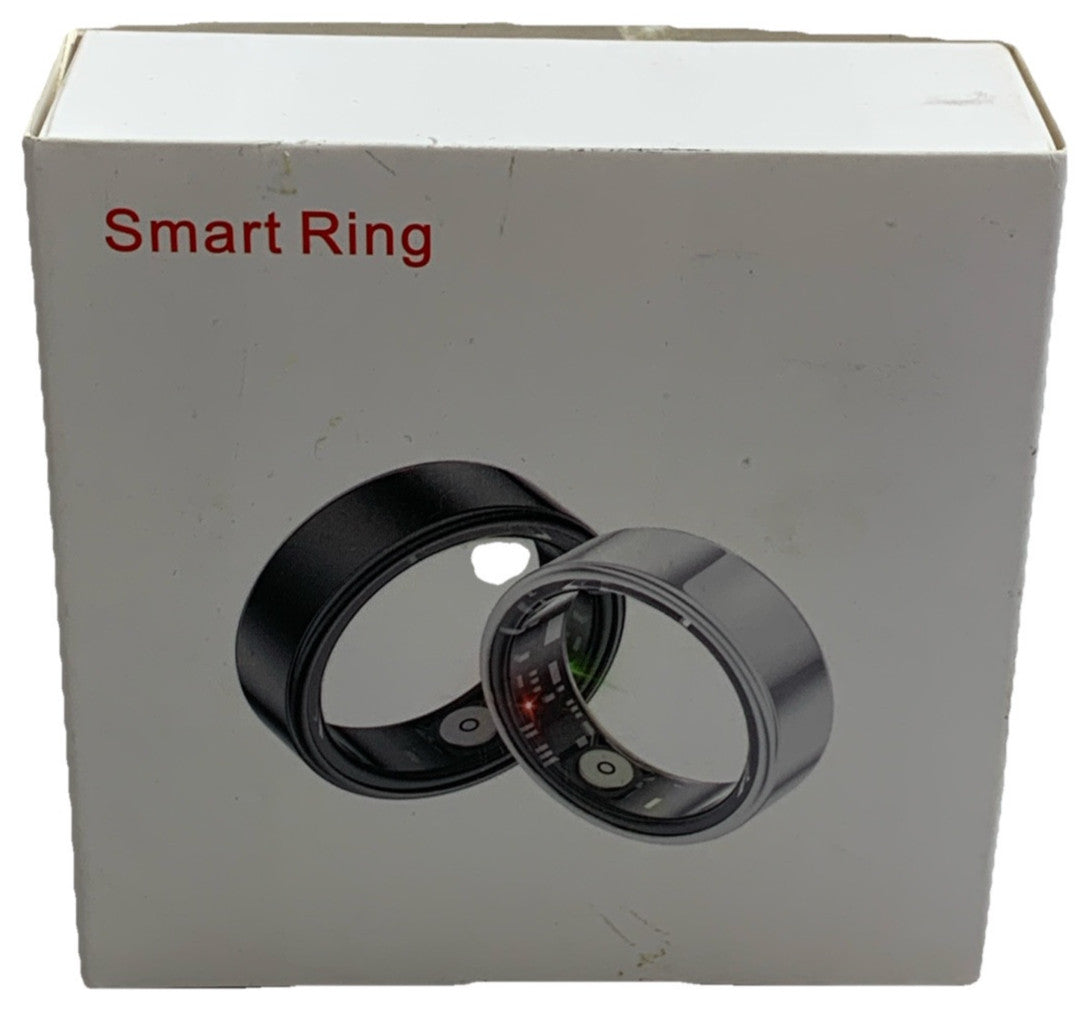 Smart Ring Size 7 Black HR3602 Wearable Heart Rate Blood Oxygen Fitness Tracker