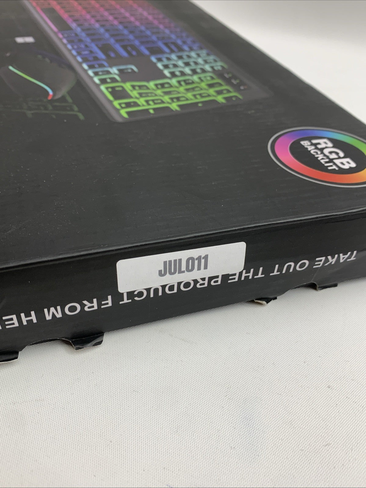 Wireless Keyboard and Mouse, Rechargeable Bluetooth Key Board Mouse Combo RGB