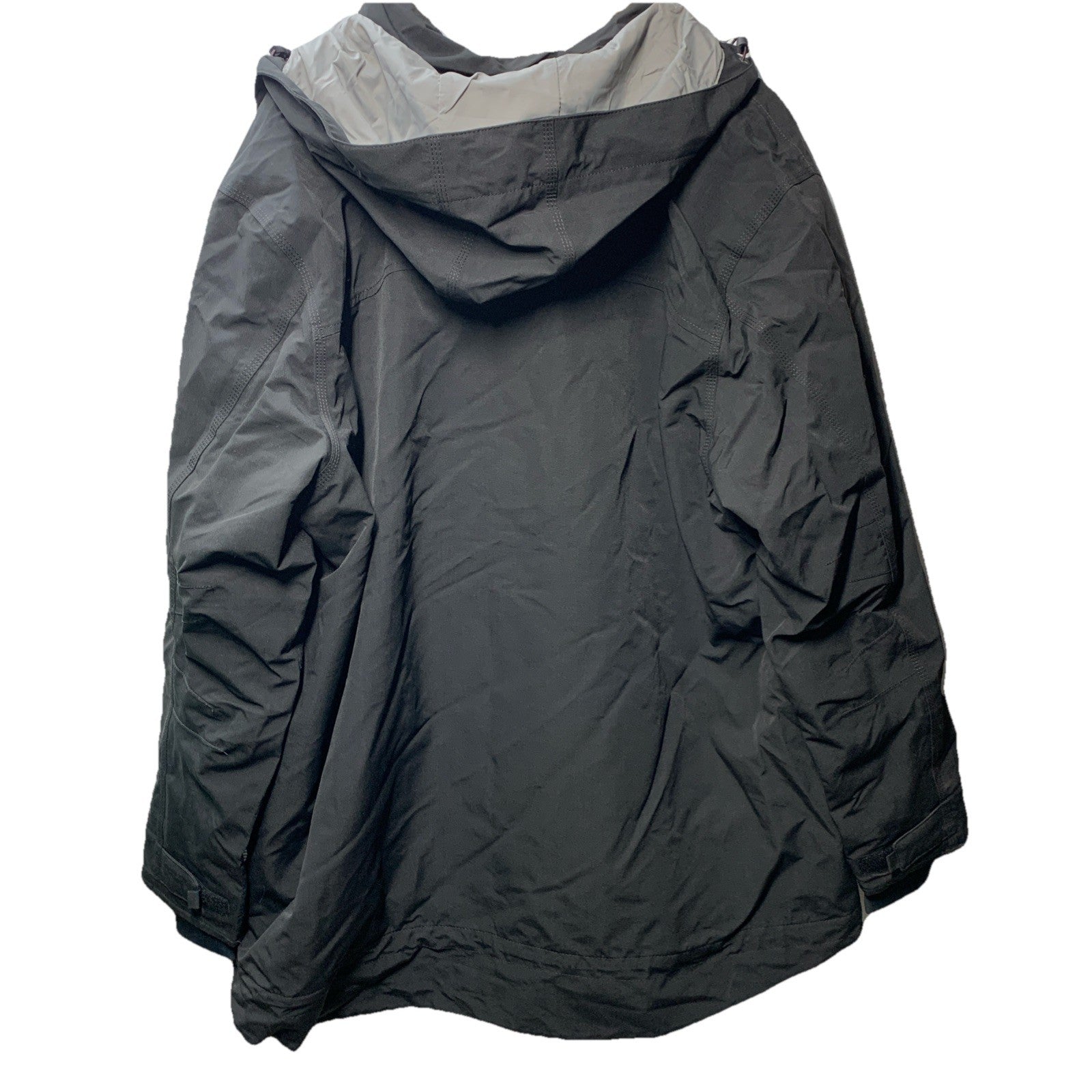 Carhartt Women's Hooded Relaxed Fit Jacket Size 3X (24W-26W) Black Long Sleeve