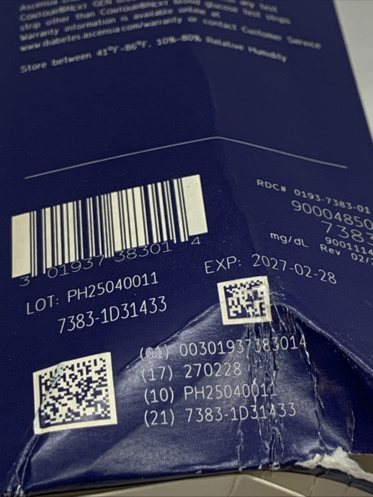 CONTOUR NEXT GEN Blood Glucose Monitoring System All-in-One Kit Portable 7383